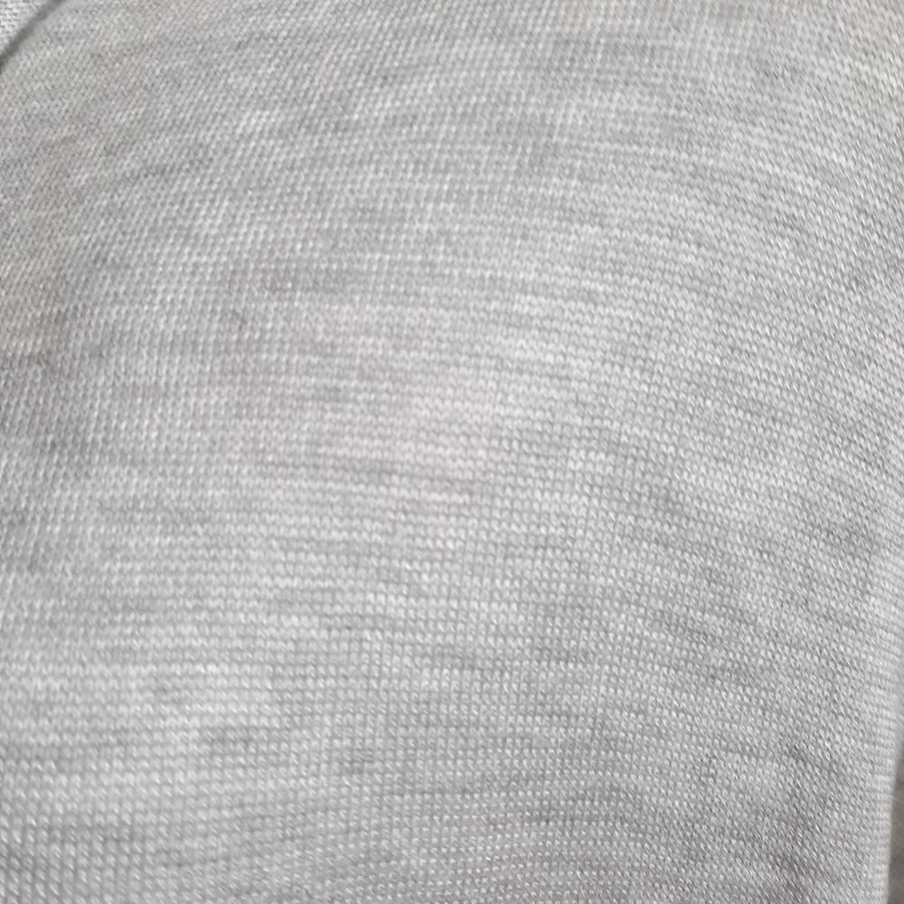 Grace Elements Light Gray Open Front Cardigan - image 2